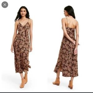 Nili Lotan x Target Paisley Print Slip Dress, 1X